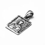 Iconita mica din argint - Sfantul Ioan Gura De Aur - P135A94G - imagine 3