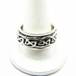 Inel din argint fara pietre - stil celtic - i110A2B - imagine 4