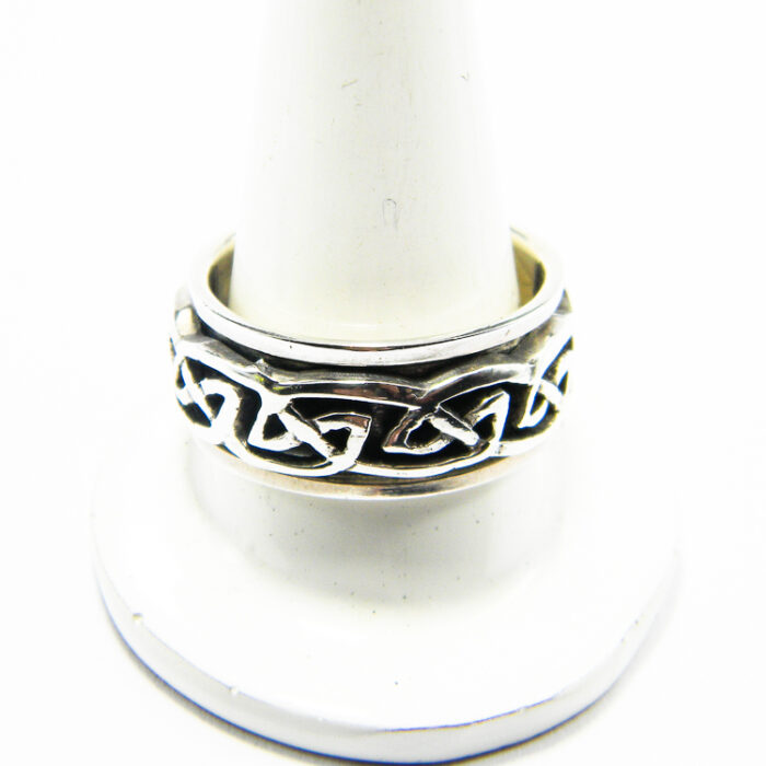Inel din argint fara pietre - stil celtic - i110A2B - imagine 4