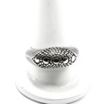 Inel din argint fara pietre - stil Art Deco - Iarina - i120Y54X - imagine 4