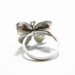 Inel Fluture din argint emailat - stil fashion - i150A8E - imagine 4