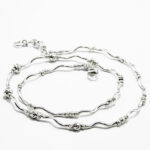 Colier handmade din argint fara pietre - stil fashion - Harietta - HM0507 - imagine 4