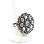 Inel din argint cu zirconiu - stil Art Nouveau - Berya - i266Y17D - imagine 5