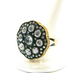 Inel din argint cu zirconiu - stil Art Nouveau - Berya - i266Y17D - imagine 2