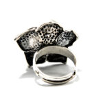 Inel reglabil din argint - stil Art Nouveau - Florina - i277Y98D - imagine 5