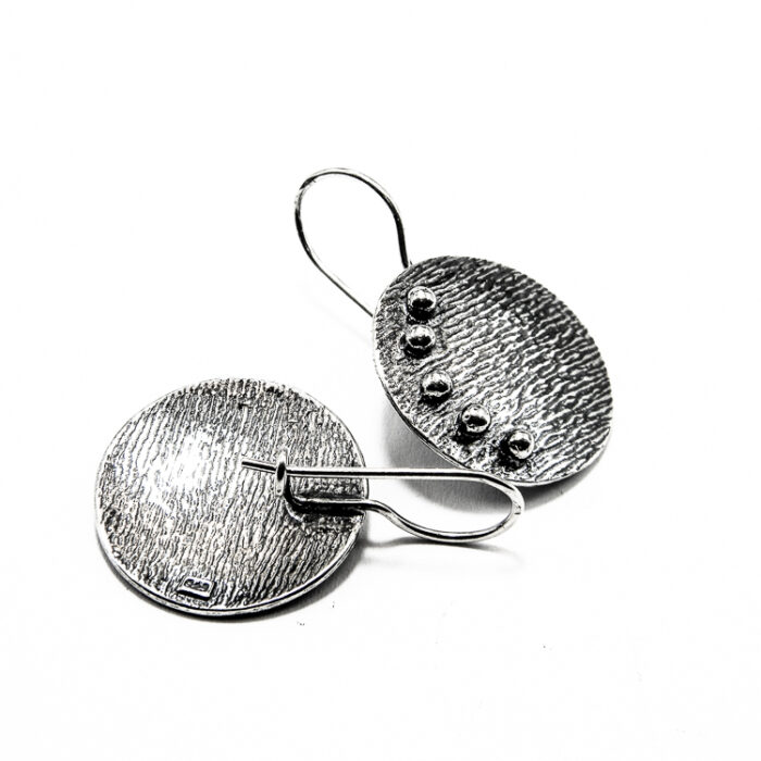 Set vintage din argint fara pietre - stil Art Deco - Raisa - S135EGKP - imagine 7