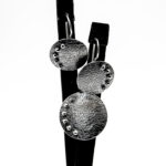 Set vintage din argint fara pietre - stil Art Deco - Raisa - S135EGKP - imagine 2