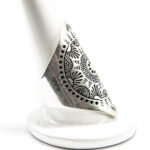 Inel reglabil din argint fara pietre - stil vintage - Ayana - i135E93E - imagine 4