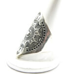 Inel reglabil din argint fara pietre - stil vintage - Ayana - i135E93E - imagine 2