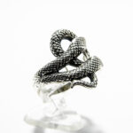 Inel din argint fara pietre - Sarpe - i277Y24D - imagine 4