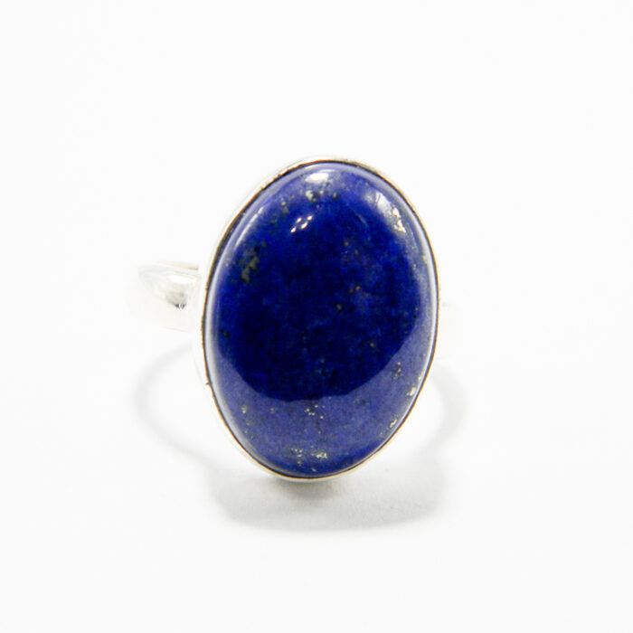 Inel din lapis lazuli si argint 925 - i224Y12C - imagine 3