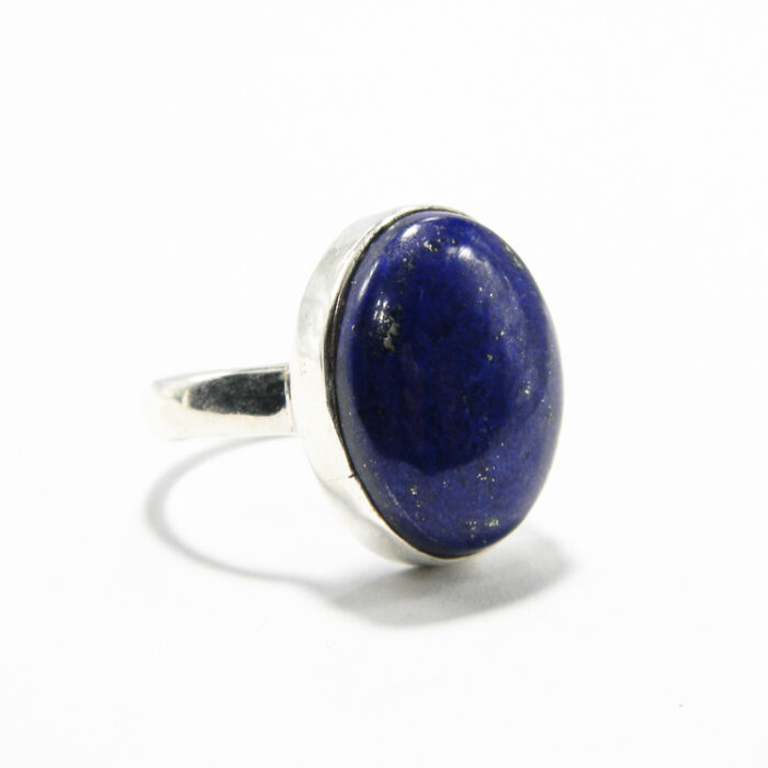 Inel din lapis lazuli si argint 925 - i224Y12C - imagine 2