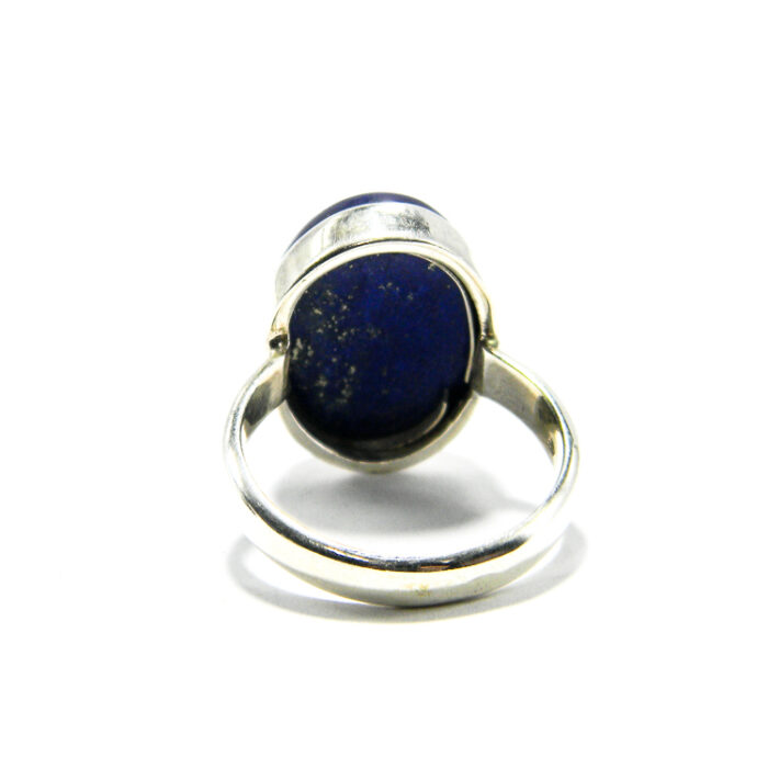 Inel din lapis lazuli si argint 925 - i224Y12C - imagine 5