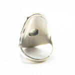 Inel model vintage din argint antichizat cu labradorit - stil bizantin - i240Y95G - imagine 5