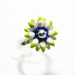 Inel stil fashion din argint 925 si email - Margareta - i150A37B - imagine 4