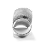 Inel mare din argint fara pietre - stil vintage - Nepal - i190Y127G - imagine 4