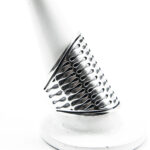 Inel din argint fara pietre - stil Art Deco - Talida - i180Y139G - imagine 3