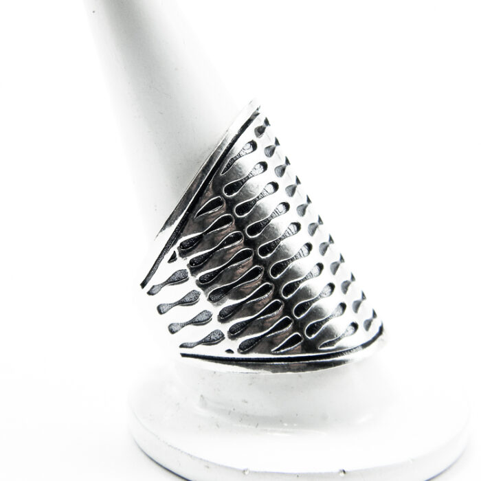 Inel din argint fara pietre - stil Art Deco - Talida - i180Y139G - imagine 3