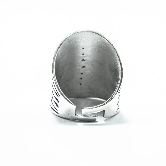 Inel din argint fara pietre - stil Art Deco - Talida - i180Y139G - imagine 5