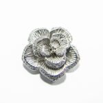 Pandantiv stil vintage din argint si pietre zirconiu - Flora - P130A-28 - imagine 2