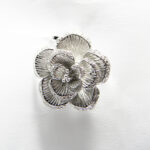 Pandantiv stil vintage din argint si pietre zirconiu - Flora - P130A-28 - imagine 4