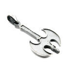 Pandantiv din argint fara pietre - Securea vikinga - P120E65F - imagine 4