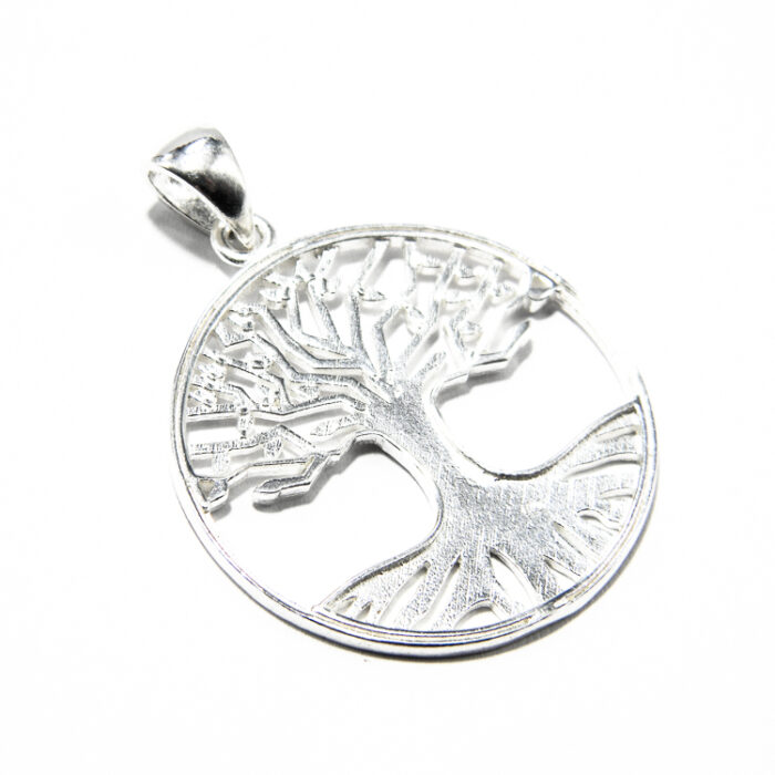 Pandantiv din argint simplu - Copacul vietii - P125A44C - imagine 4