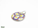 Set din argint 925 si email - stil fashion - Art Deco - S150A11B - imagine 3