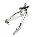 Agrafa de par din argint cu marcasite si sidef - Unicat - Floriana - BR275Y15D - imagine 5