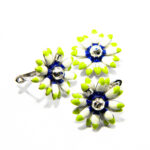 Set din argint 925 si email - Florina - Unicat - S170A12B - imagine 7