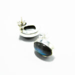 Set unicat din argint cu labradorit si peridot - stil Art Nouveau - S267Y6F - imagine 6