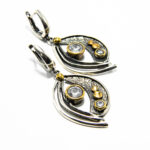 Set din argint cu pietre zirconiu - stil oriental - Berna - SKP150A-1 - imagine 5