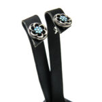 Cercei din argint cu turcoaz - Liliana - K175A51F-1 - imagine 2