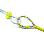 Bratara unicat din argint si pietre zirconiu - Glamour - B200A28C - imagine 2