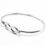 Bratara fixa din argint - stil fashion - Simbolul infinitului - B160Y-11 - imagine 4