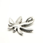 Colier unisex cu snur si pandantiv Marihuana - CL145A19G - imagine 5