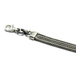 Bratara din argint cu labradorit - stil bizantin - Unicat - B239Y73D - imagine 6