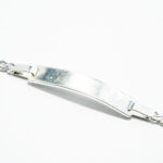 Bratara placa din argint pentru copii - B175A62E - imagine 5