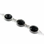 Bratara din argint cu onix fatetat - stil fashion - B250Y45D - imagine 2