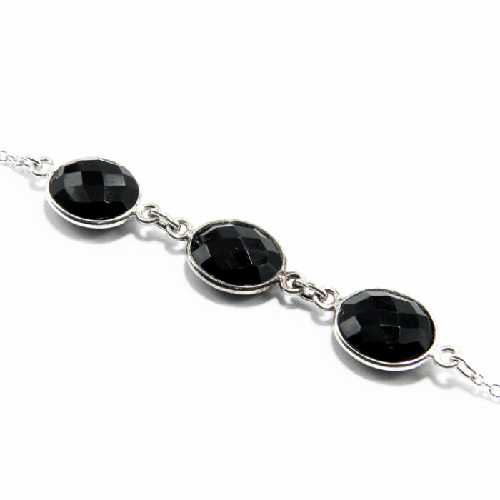 Bratara din argint cu onix fatetat - stil fashion - B250Y45D - imagine 2