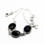 Bratara din argint cu onix fatetat - stil fashion - B250Y45D - imagine 5