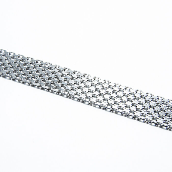 Bratara din argint rodiat fara pietre - model etno - B170A47DX - imagine 2