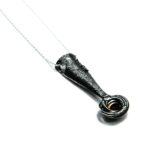 Set vintage din argint cu granat - stil Art Deco - Felicia - S135A22G-1 - imagine 4