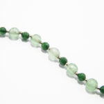 Set unicat handmade din argint cu jad verde si olivina - Hande - HM0586X - imagine 7