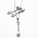 Set din argint cu perle si pietre zirconiu - Alice - S170A20DX - imagine 3