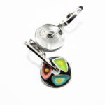 Set din argint 925 si email - Art Deco - Unicat - S150A10B - imagine 5