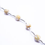 Colier handmade din argint cu sidef - Unicat - stil fashion -  HM0801X - imagine 5