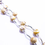 Colier handmade din argint cu sidef - Unicat - stil fashion -  HM0801X - imagine 3