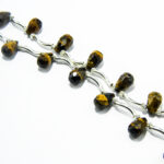 Colier unicat handmade din argint cu ochi de tigru - Olivia - HM0715X - imagine 3