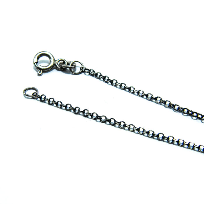 Colier unicat din argint cu sidef si marcasite - Glamour - HM0564 - imagine 5